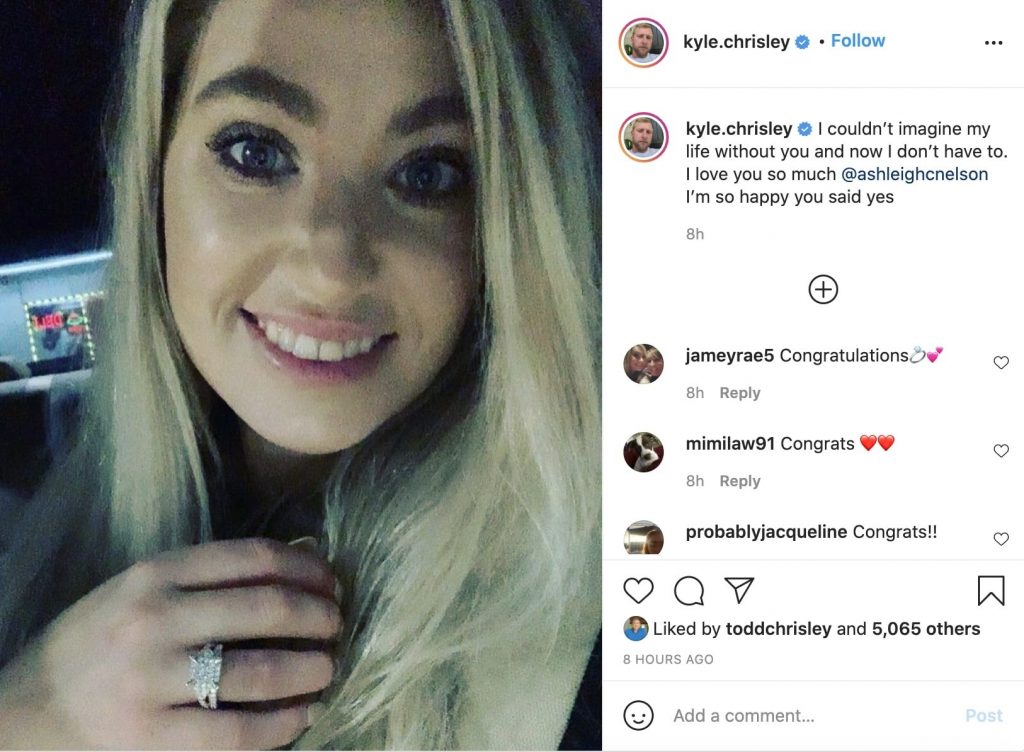 Chrisley’s Son Kyle Engaged To Girlfriend Ashleigh Nelson!
